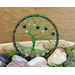front view green wire tree of life
